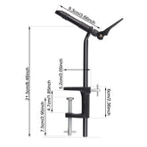 Close-up of stainless steel and brass jaws gripping hooks